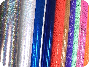 Metallic, Hologram And Iris Foiled Stretch Fabrics