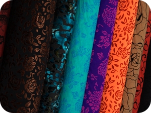 Velvet Flock Fabrics