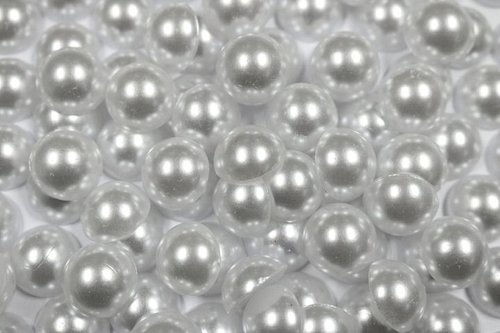 Round Half Pearls 16mm-500pcs. - White