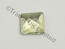 Brilliance Hotfix 10mm Square-Box Of 180pcs. - Jonquil