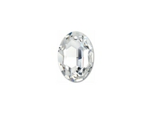 Brilliance Sew-On 16x11mm Oval Box of 180 - Crystal