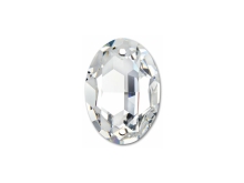 Brilliance Sew-On 24x17mm Oval Box of 60 - Crystal