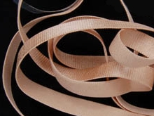 Bra Strapping 10mm wide (50m card) - Flesh