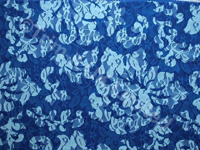 celebrity stretch lace(GB) Special Offer was 39 - Sky Blue/Ocean Blue