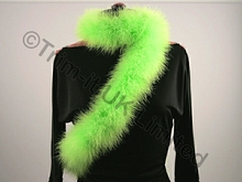 Extra Thick Marabou Boas - Flo. Apple