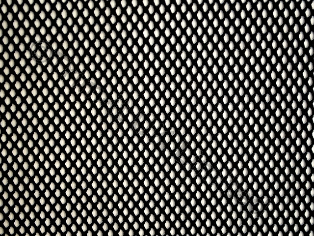 2mm Fishnet - Black