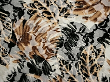 Jungle 2 way give Lace - Ivory/Tan/Black
