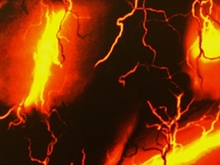 Lightning Lycra - Tropic Lime/Mango/Black