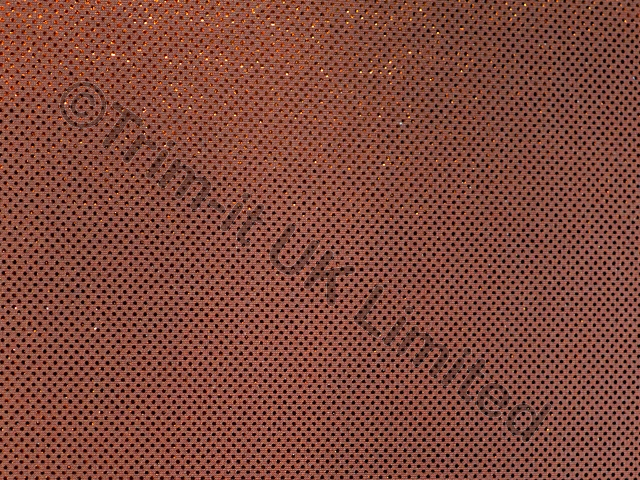 Micro Dot Metallic Lycra - Suntan