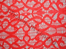 Melanie Stretch Lace - Flame