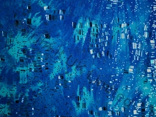 Metallic Mystic Italian Angel Skin -25% OFFER - Turquoise/Sapphire