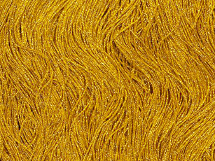 Stretch Top  Metallic Rayon Fringe 30cm - Metallic Deep Gold