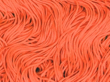 Stretch Top Rayon (Tactel) Fringe 30cm - Flo. Peach