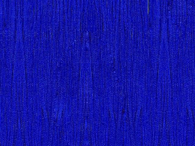 Stretch Top Rayon (Tactel) Fringe 45cm - Cobalt.