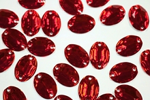 Oval 16x11mm Coloured resin Stones - Light Siam