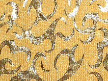 Sabre Metallic Lycra - Gold
