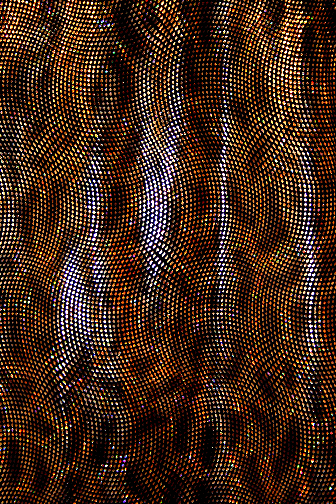 Special Diamond Swirl Lycra - Gold Marble/Black