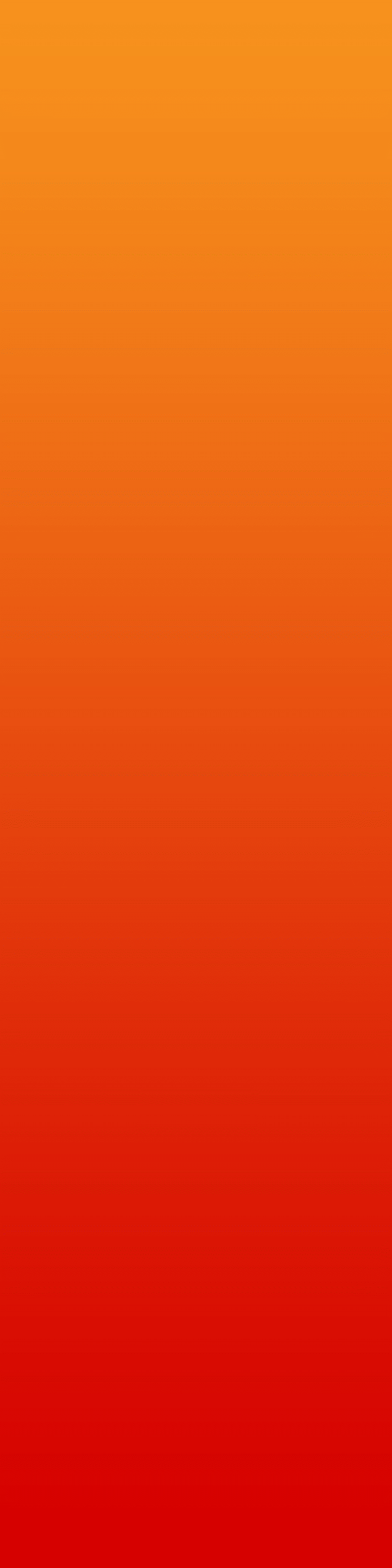 Shaded Pearl Chiffon - Flo Orange/Flamenco Red