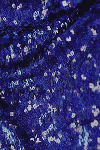 Shuffle: Square Sequin On Poly Lycra 2-Way was £40 - Royal Blue/Royal Hologram