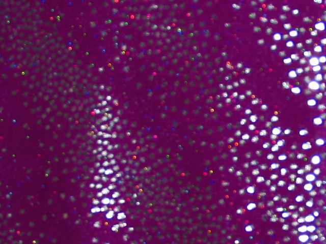Supreme Sparkle Astro Star Met. Stretch Velvet - Fuchsia Purple