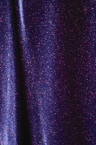 Supreme Silver Hologram Sparkle Stretch Velvet - Sapphire