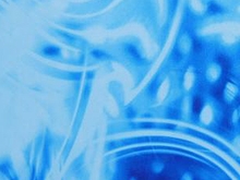 Strobe Lycra  SALE WAS 21 - Sky Blue/Ocean Blue