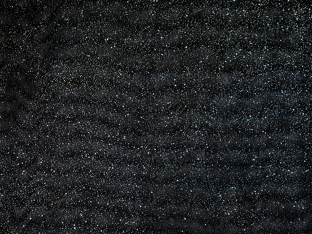 Twilight Glitter Stretch Net - Black/Silver
