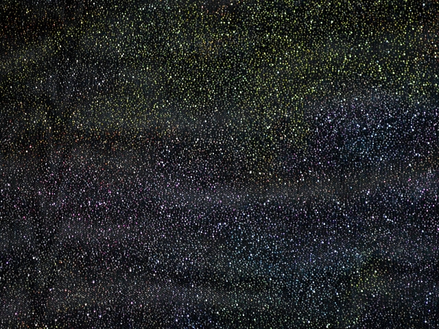 Twilight Glitter Stretch Net - Black/Multi