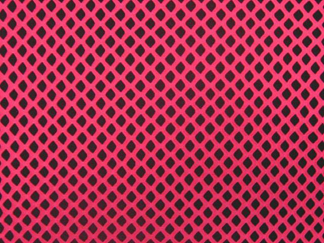 Wide Gauge Mesh - Pink Tropicana
